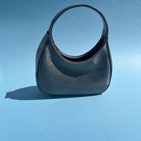 Elegant Metallic dark gray Women's Handbag - Picture 6 of 7